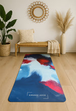 Load image into Gallery viewer, (Copy) &quot;Ember Tide&quot; Simonne Joyce Signature Yoga Mat – Artistic Balance, Practical Design