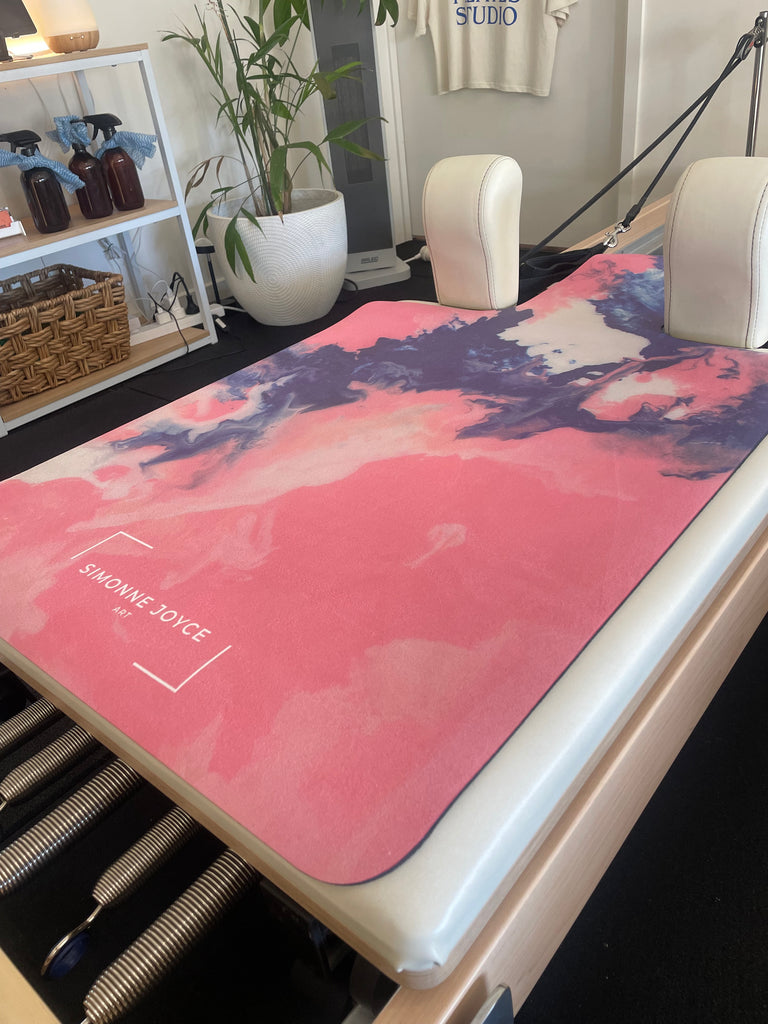 Pilates Reformer Mat "The Colour of Love"