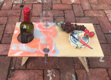 Load image into Gallery viewer, Rectangular Folding Wine Picnic Table